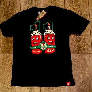 Black Exclusive Johnny Cupcakes 11th Anniversary shirt